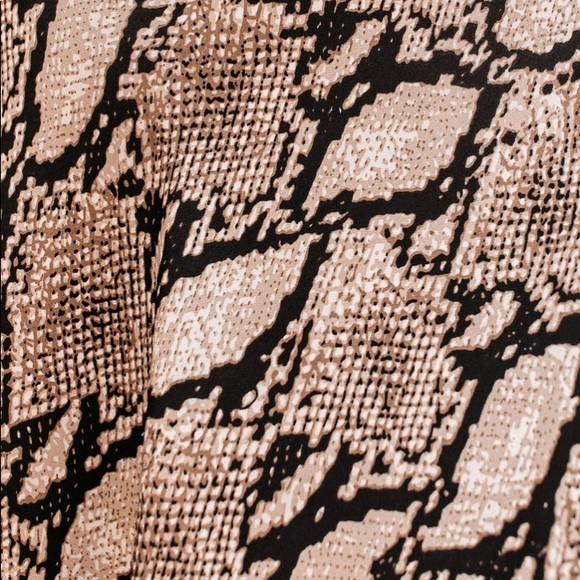 Vici Collections Snake Print Dress - Picture 3 of 4